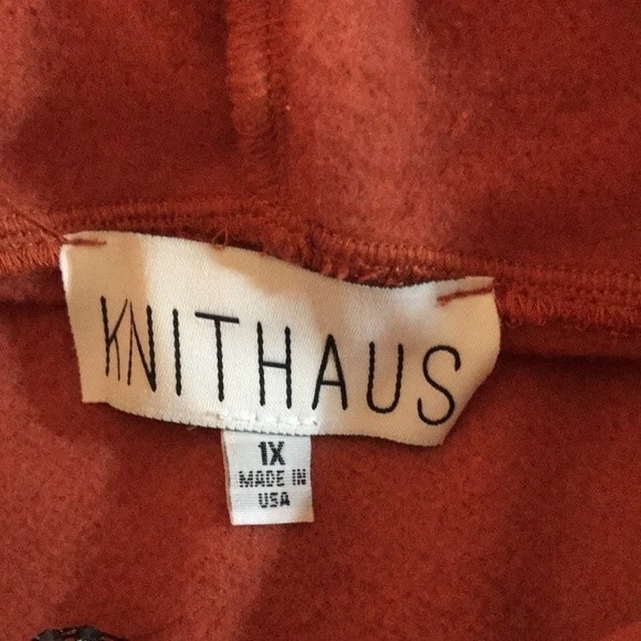 Knithaus Hi-Lo Hooded Pullover - NWOT  Lg. - Picture 6 of 6
